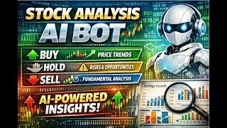 Thumbnail: Built an AI Stock Analysis Bot with CrewAI, GPT-4 & Streamlit | Performance Risk Fundamentals Signal
