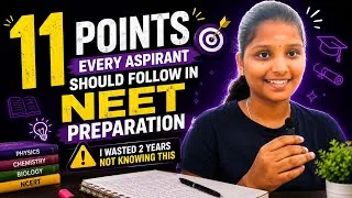 Thumbnail: NEET preparation secrets Nobody will tell you! #neet2027 #neet2028 #mbbs 