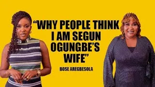 Thumbnail: "WHY PEOPLE THINK I'M SEGUN OGUNGBE'S WIFE" - Nollywood Actress, Bose Aregbesola.