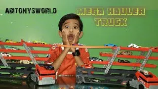 Thumbnail: Ethans NEW MEGA HAULER !! I m loving this Huge Truck loaded with HOT WHEELS 🔥