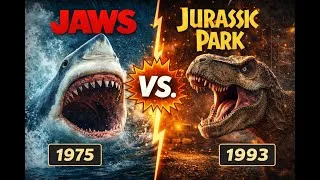 Thumbnail: Jaws vs. Jurassic Park! Which is a better movie?