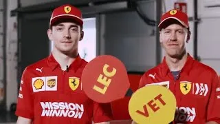 Thumbnail: Q&A SEBASTIAN VETTEL AND CHARLES LECLERC*its too funny*