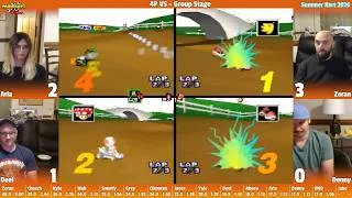Thumbnail: Mario Kart 64 Tournament - Summer Kart 2026 - Group Stage 4-6