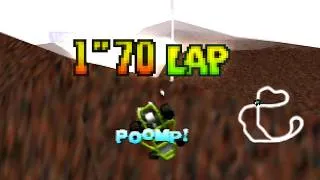 Thumbnail: Mario Kart 64 - Choco Mountain SC lap World Record - 1.70 (NTSC)
