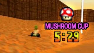 Thumbnail: Mario Kart 64 - Mushroom Cup 150cc (Skips) - 5:29
