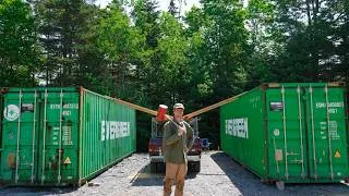 Thumbnail: Moving Two Massive Containers By Myself for the Boatshed- No. 41