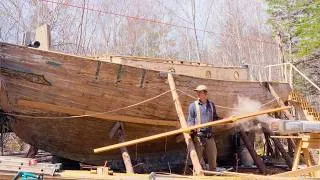 Thumbnail: Steam Bending Outwales, Removing the Chainplates - No. 39