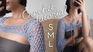 Thumbnail: Pinot Sleeves/Shrug - Crochet Tutorial with FREE Pattern