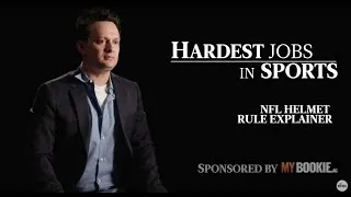 Thumbnail: NFL Helmet Rule Explainer | Hardest Jobs In Sports (Presented by MyBookie)