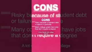 Thumbnail: College vs. trade school: which is for YOU?