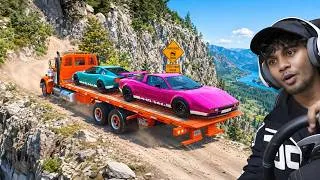 Thumbnail: I Delivered Hypercars Through the Most Dangerous Road! | BeamNG.drive