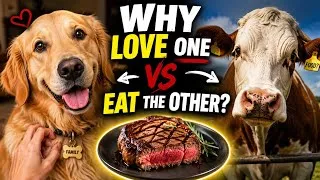Thumbnail: POV: Why Do We Love Dogs but Eat Cows? The Answer Is Wild 🐶🐄