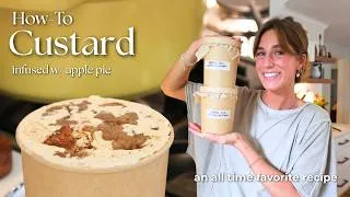 Thumbnail: How I Make Custard | Apple Pie Infused Custard Ice Cream Recipe
