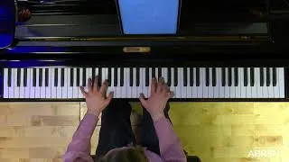 Thumbnail: ✨ Footprints in the Sand – Alexis Ffrench | Inspiring Grade 8 Piano Repertoire (ABRSM 2027–2028)
