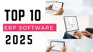 Thumbnail: Top 10 ERP Software 2025 | Absolute ERP | World Best ERP Software's | Manufacturing ERP Software