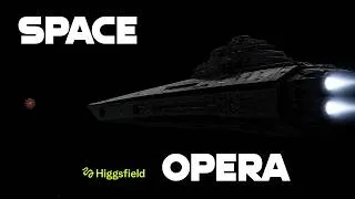 Thumbnail: How to Make a Sci Fi Space Scene with Claude Fable 5 + Higgsfield MCP