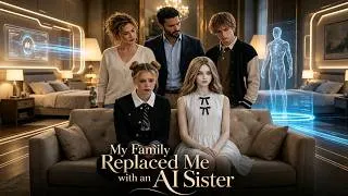 Thumbnail: 【EN SUB】My Family Replaced Me with an AI Sister#shortmax