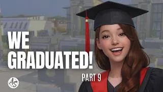Thumbnail: After All That Stress… We Graduated! 🎓 Sims 4 University