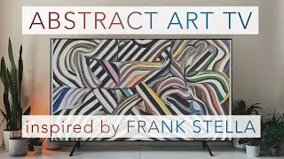 Thumbnail: ART SCREENSAVER FOR TV INSPIRED BY STELLA | Abstract Art for your TV | 4K HDR Paintings