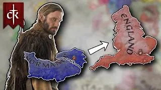 Thumbnail: I took a Viking Adventurer and made him the Norman King of England in One Life