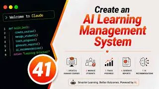 Thumbnail: Day41/60: Create an AI Learning Management System | Claude AI Coding Challenge