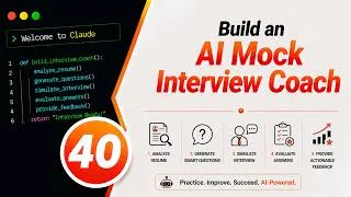 Thumbnail: Day40/60: Build an AI Mock Interview Coach | Claude AI Coding Challenge