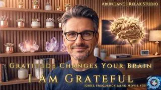 Thumbnail: Gratitude Changes Your Brain 🧠 | 528Hz Frequency Mind Movie #05 | Subconscious Reprogramming