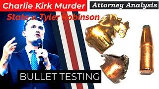 Thumbnail: BREAKING - Details of new bullet testing in Tyler Robinson case - What the State wants to do