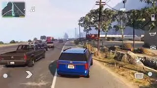 Thumbnail: GTA SA GTA V mod apk +obb download link 🔗 media fire and gameplay for android or iPhone mobile 