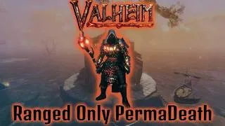 Thumbnail: Valheim Ranged Only PermaDeath (Full Movie)