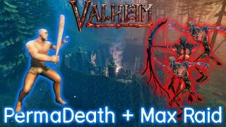 Thumbnail: Valheim PermaDeath With Max Raids (Full Movie)