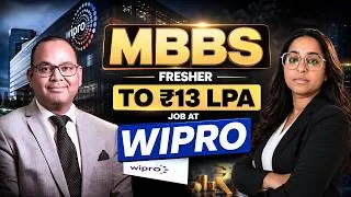 Thumbnail: After MBBS | Non-Clinical Jobs at Wipro | Medical Reviewer Jobs & Pharma Career Options