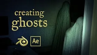 Thumbnail: creating & compositing ghosts – blender / after effects tutorial
