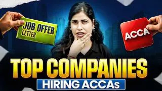 Thumbnail: Top Companies Hiring ACCA Professionals in 2026 🔥 | Big 4, MNCs, Salary & Career Guide