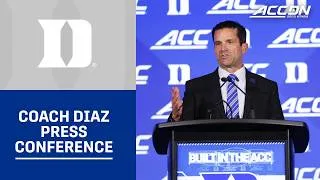 Thumbnail: Manny Diaz Duke Press Conference | 2026 ACC Football Kickoff