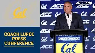 Thumbnail: Tosh Lupoi Cal Press Conference | 2026 ACC Football Kickoff