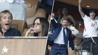 Thumbnail: David Beckham Pokes Fun At Victoria Beckham’s ‘Slower’ Reaction To England's World Cup Match Win