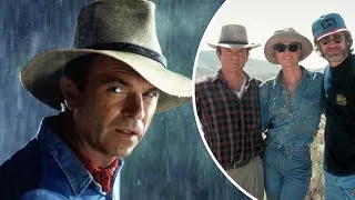 Thumbnail: Sam Neill, 'Jurassic Park' Star, Dead At 78: Laura Dern, Steven Spielberg React