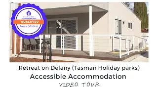 Thumbnail: Accessible Accommodation Retreat on Delaney Tasman Holiday Park South Bright