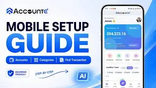 Thumbnail: AccountE Mobile App Tutorial: Full Setup Guide for Beginners
