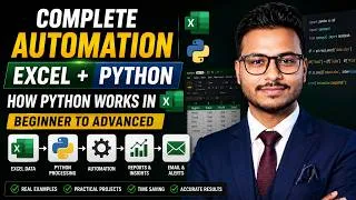 Thumbnail: How to Automate Excel with Python | Complete Excel Automation Tutorial