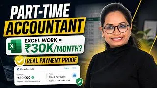 Thumbnail: Work From Home Job Kaise Kare? | 3 Real Excel Assignments + Payment Proof