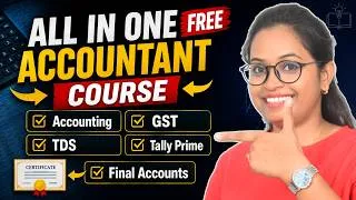 Thumbnail: Complete Practical Accountant Course |Accounting, GST, TDS, Tally, Final Accounts | With Certificate