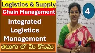 Thumbnail: 4. Integrated Logistics Management from Logistics & Supply Chain Management in Telugu