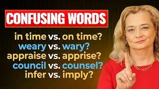 Thumbnail: Confusing English Words - Do You Make These Mistakes?