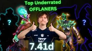 Thumbnail: Top 5 Underrated Offlaners That Are Secretly BROKEN — Dota 2 7.41d