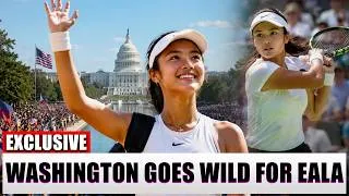 Thumbnail: SHOCKING! Alex Eala's Royal Arrival Brought Washington DC to a Complete Standstill!