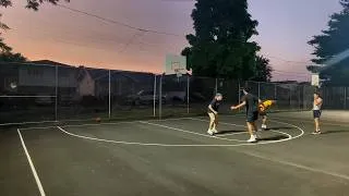 Thumbnail: Reps with our Varsity players - 2v2 Park Basketball