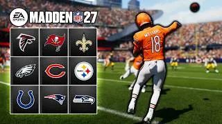 Thumbnail: Top 5 Playbooks in Madden 27
