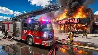 Thumbnail: World Cups Fans TRAPPED Inside EXPOSIVE Fire in Firefighting Simulator Ignite